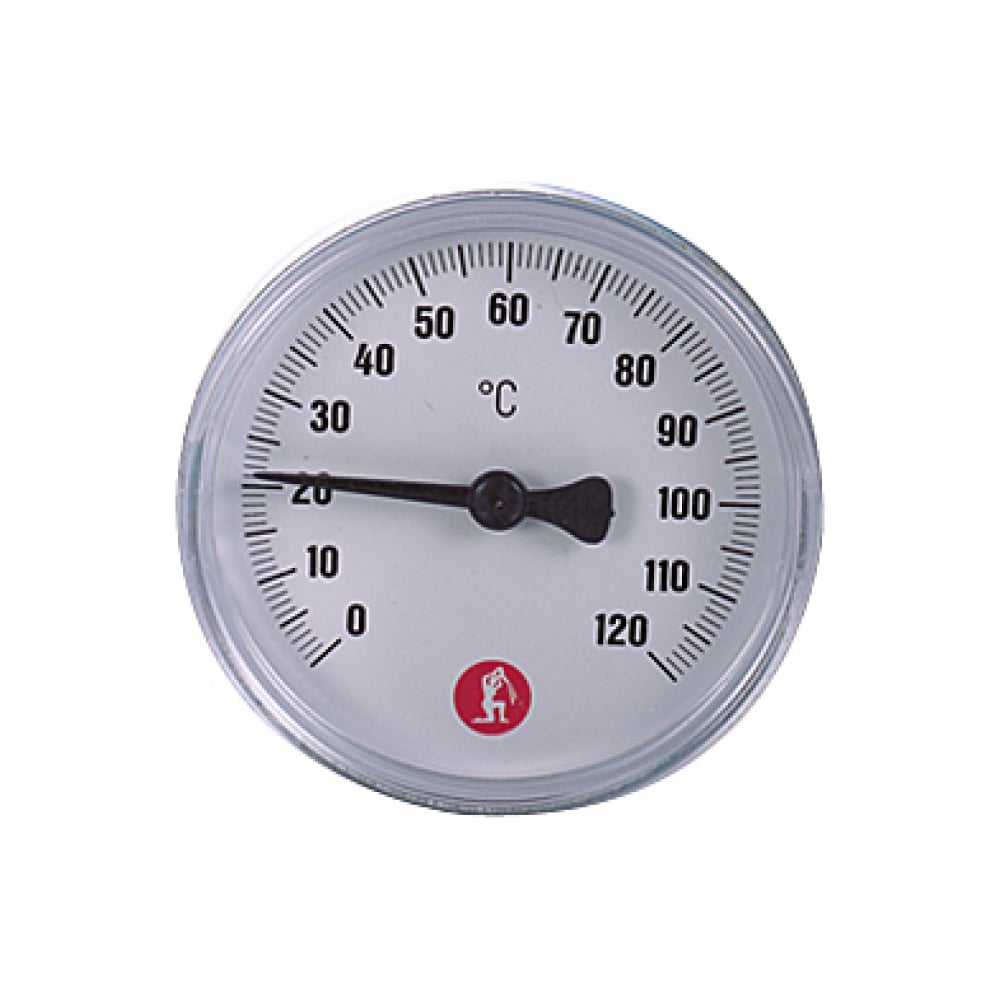 Термометр R540 биметаллический осевой (1/2\"; 120°) Giacomini R540Y003 ...