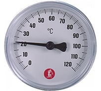 Термометр R540 биметаллический осевой (1/2"; 120°) Giacomini R540Y003 040-0065