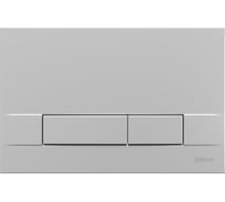 Кнопка смыва Lemark BIT механическая цвет: хром матовый 9803007