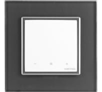 Терморегулятор LIVOLO Welrok LIS для рамки  с сенсорным управлением, датчик пола 3 м, белый с серой рамкой WLIS-C701TM-11 GY