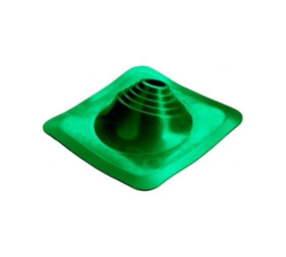 Манжета кровельная угловая ПРОФИ № 1 (75-200 мм; EPDM; зеленая) Мастер Флеш MRUP1green 1