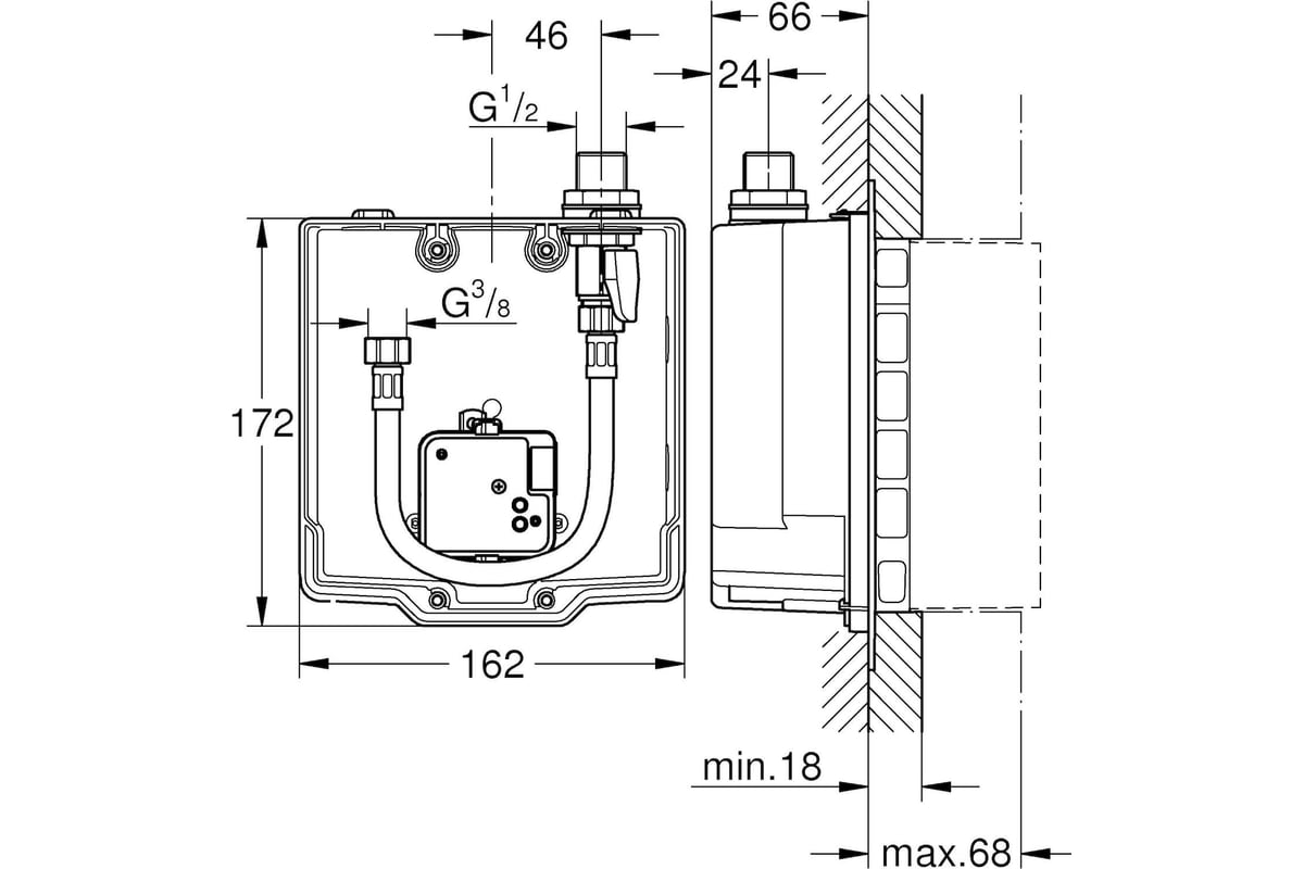 Grohe Eurosmart Cosmopolitan E