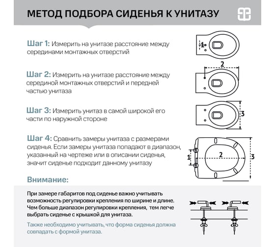Сиденье полипропилен BERGES Top PP крепление универсальное, пластик 021354