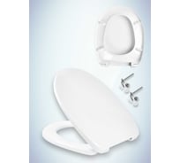 Сиденье с крышкой MKW БОРЕАЛЬ стальное крепление 4680000931137