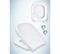 Сиденье с крышкой MKW Веста стальное крепление (на Roca Debba) 4680000930994