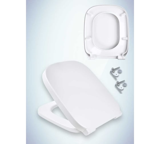 Сиденье с крышкой MKW Веста стальное крепление (на Roca Debba) 4680000930994
