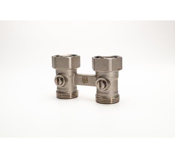 Узел для нижнего подключения радиатора PROEXPERT H-образный, 3/4"x3/4", прямой, под евроконуса, без ниппелей 01050102