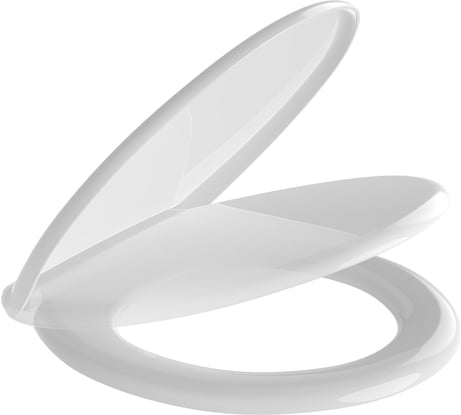 Крышка для унитаза с микролифтом ОРИО белая КП-01М