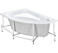 Монтажный комплект для ванны ROCA WELNA 160x100 см, рама, слив-перелив с сифоном, крепеж к стене, крепеж панели 724F186000