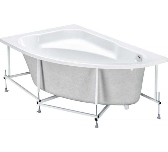 Монтажный комплект для ванны ROCA WELNA 160x100 см, рама, слив-перелив с сифоном, крепеж к стене, крепеж панели 724F186000 1