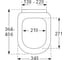 Крышка-сиденье для унитаза Villeroy & Boch с функцией Quick Release и Soft 00000040308 9M66S101 2