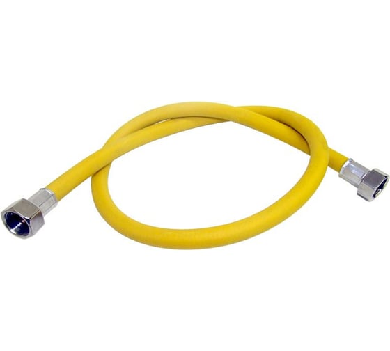 Шланг для газовых приборов Elka 1/2" х 0,5 м, в/в, ПВХ, желтый ИС.100494