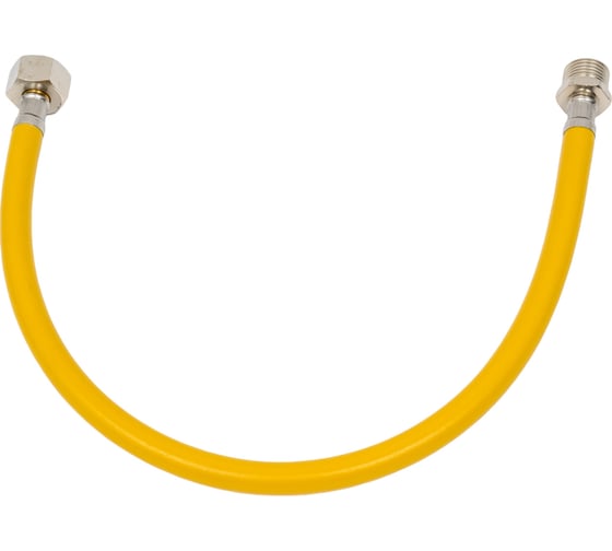 Шланг для газовых приборов Elka 1/2" х 0,5 м, в/н, ПВХ, желтый ИС.100508
