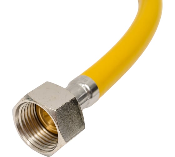 Шланг для газовых приборов Elka 1/2" х 0,5 м, в/н, ПВХ, желтый ИС.100508