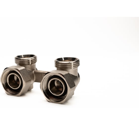 Узел для нижнего подключения радиатора PROEXPERT H-образный, 3/4"x3/4", угловой, под евроконуса, без ниппелей 01050104