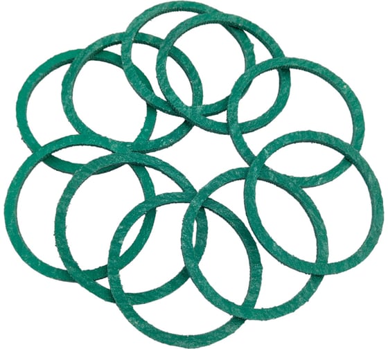 Прокладка безасбестовый паронит HG 1 1/2" (34,5x40x2 мм), 10 шт 1894574