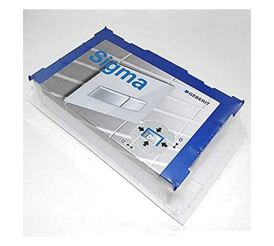 Защитная крышка для смывного бачка скрытого монтажа Geberit Sigma, длина 5 см, параллельная 243.345.00.1 00074574