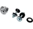 Арматура для бачка сливная/наливная нижнее подключение Alcadrain SA08AS 1/2 CHROM 550958 8