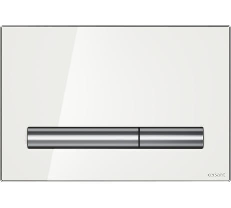 Кнопка Cersanit PILOT стекло, белый глянцевый P-BU-PIL/Whg/Gl, 00000072459