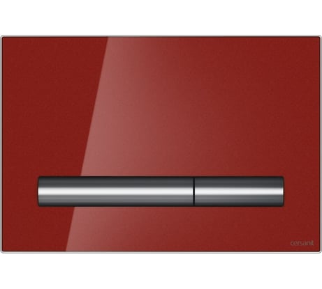 Кнопка Cersanit PILOT стекло, красный глянцевый P-BU-PIL/Rdg/Gl, 00000071720