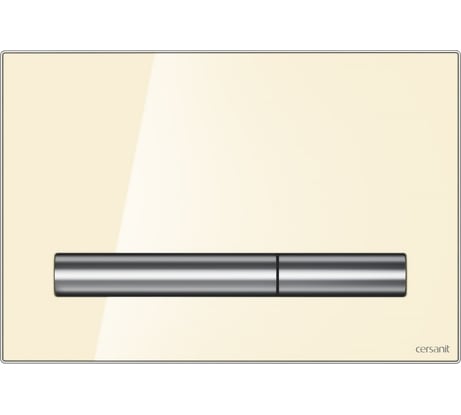 Кнопка Cersanit PILOT стекло, бежевый глянцевый P-BU-PIL/Beg/Gl 00000072434