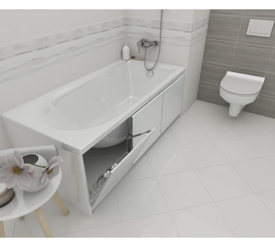 Фронтальная панель Cersanit TYPE CLICK 170 PA-TYPE_CLICK 170-W 00000071464