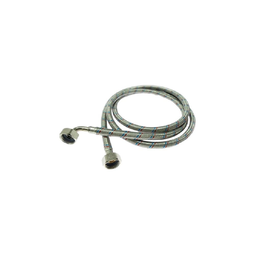 Шланг наливной для стиральной машины I-Tech в стальной оплетке, FF 3/4 ...