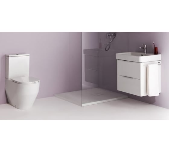 Бачок Laufen PRO подвод воды нижний левый, белый NEW  8.2995.3.000.873.1  00024202