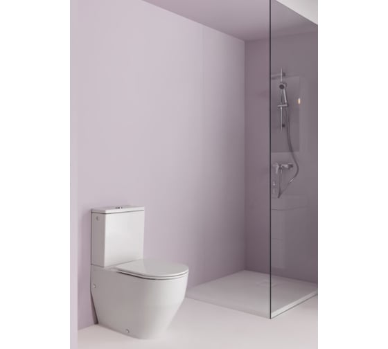Бачок Laufen PRO подвод воды нижний левый, белый NEW  8.2995.3.000.873.1  00024202