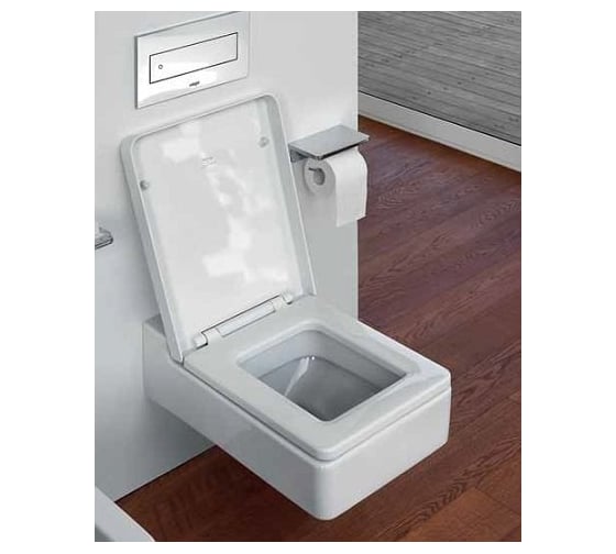 Сиденье с крышкой Laufen LIVING SQUARE для 8.2043.5, softclose 8924343000001 00026576