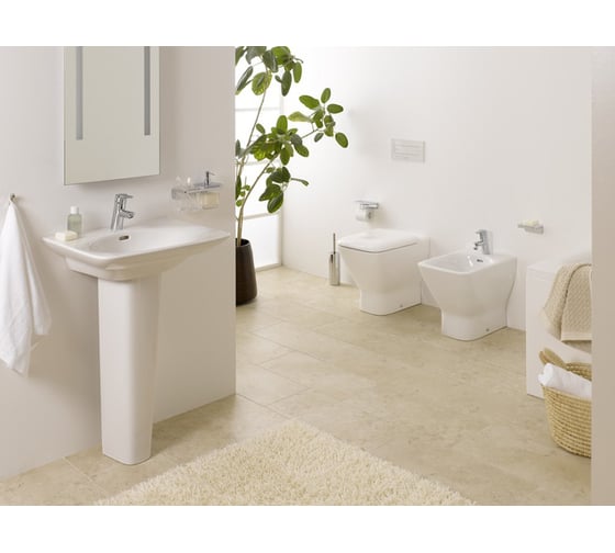 Сиденье-микролифт с крышкой Laufen Palace белое 00024206 8.9170.1.300.000.1