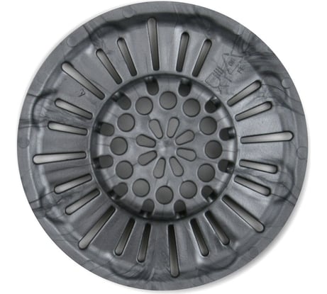 Фильтр для раковины МУЛЬТИДОМ (металлик) Размер 8x8х1,5 см. ИК 20217000