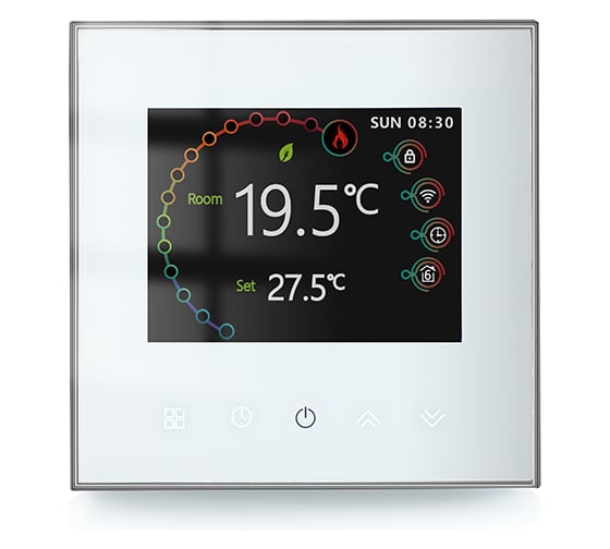 Термостат для бойлера umnoo 2002GСLW, Wifi, 3A, белый trw0021 1