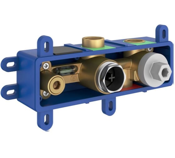 Рабочее тело смесителя скрытого монтажа RAVAK R-box RB 07D.50 Гориз. (ES065+S, ES068+S, EL065+S, EL068+S) X070233 1