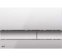 Кнопка управления Alcadrain M1722 хром - матовая 00036850