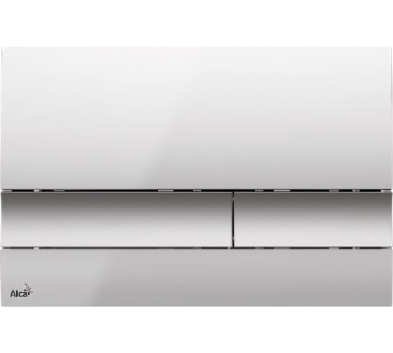 Кнопка управления Alcadrain M1722 хром - матовая 00036850