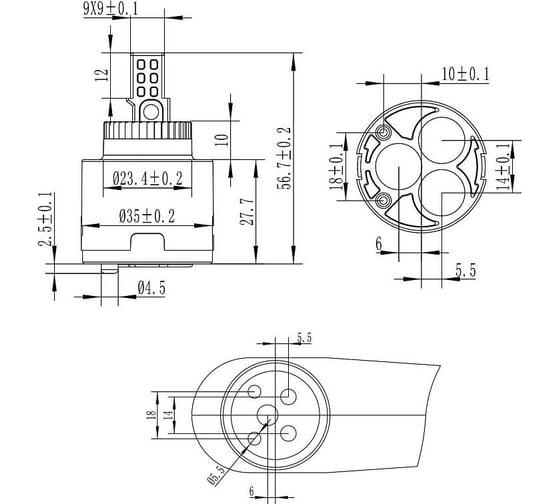 Картридж для смесителя Savol S-FX02