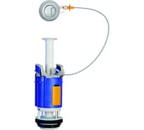 Комплект OLI клапан спускной Atlas Cable с тросиком, наполнительный клапан UNI JOLLY боковая подводка, пластик, 1/2" 369171