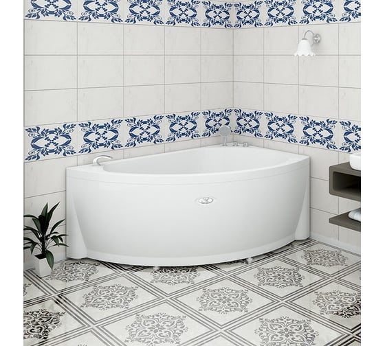 Фронтальная панель Радомир правосторонняя с креплением к ванне Бергамо 2-21-0-2-0-215 1