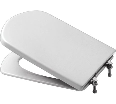 Сиденье с крышкой к компакту DAMA SENSO Roca микролифт, быстросъемное, дюропласт Россия 00016615