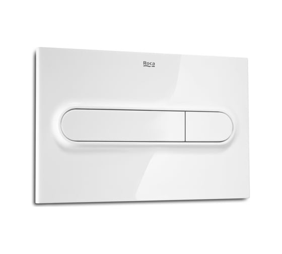 Смывная клавиша двойная Roca DUPLO IN-WALL PL1 белая 00019145 1