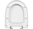 Сиденье для унитаза VITRA дюропласт, микролифт, съемное 86-003-009 1
