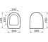 Сиденье для унитаза VITRA дюропласт, микролифт, съемное 86-003-009 3