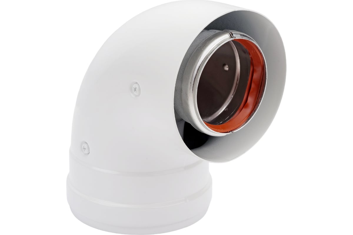 Коаксиальный отвод Baxi 90 градусов, диаметр 60/100 мм KHG71410141 ...