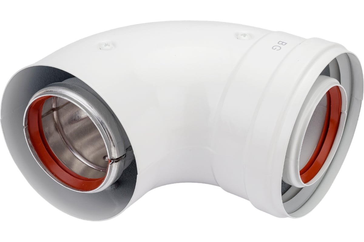 Коаксиальный отвод Baxi 90 градусов, диаметр 60/100 мм KHG71410141 ...