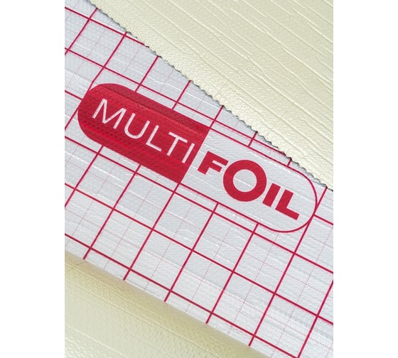 Отражающая изоляция подложка для теплого пола Multifoil 4мм, рулон 18 м2 21004
