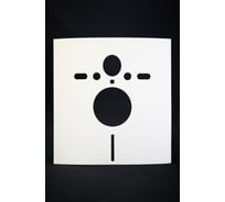 Прокладка для инсталяции звукоизоляционная Сантехкреп 390x415x4 мм, аналог Geberit GE 156 2.18.22