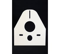 Прокладка для инсталяции звукоизоляционная Сантехкреп 420x370x4 мм, аналог Alca plast M91 2.18.23 2.18.23