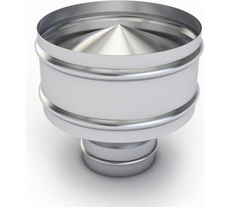 Дефлектор цаги ООО Вентмаркет D125 мм, оцинкованная сталь DefD125zig