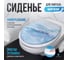 Сиденье для унитаза Сантис мягкое (голубой мрамор) 025434 2